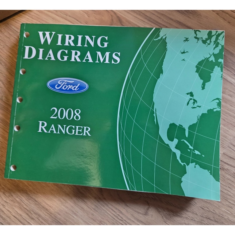 2008 Ford‎ Ranger Factory Electrical Wiring Diagrams Manual OEM